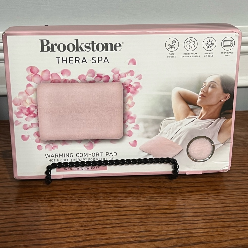 Brookstone Pink Thera-Spa Warming & Cooling Pad